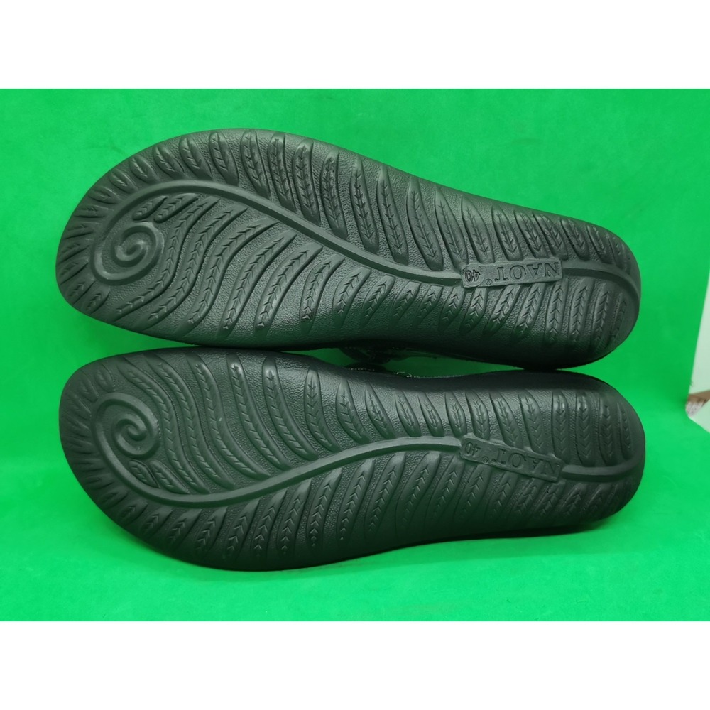 New NAOT Shoes Kirei Women's Size 9/ 40 Black Suede Leather Maryjane Comfort - Picture 9 of 16